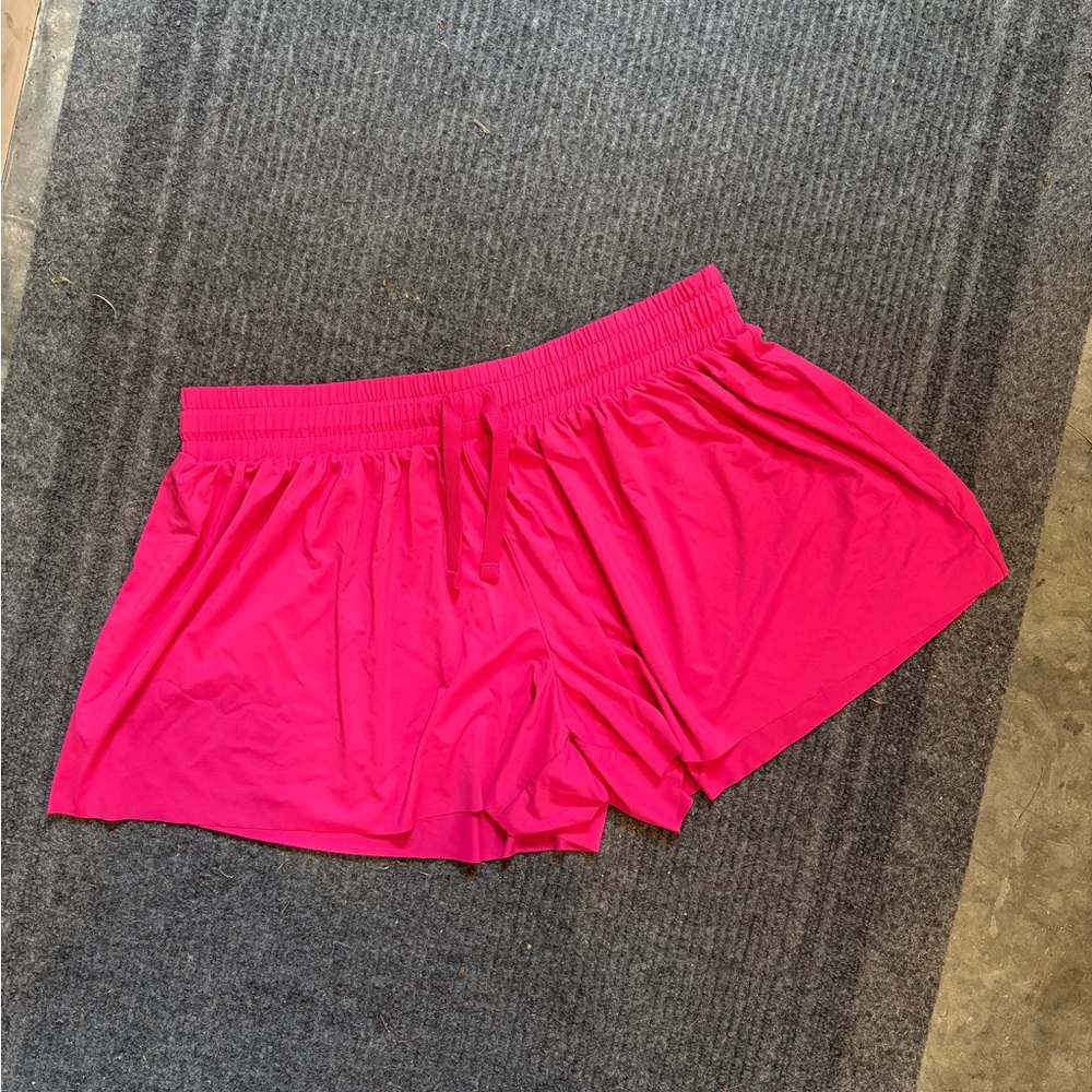Wonder Nation Women's Vibrant Pink Athletic Shorts